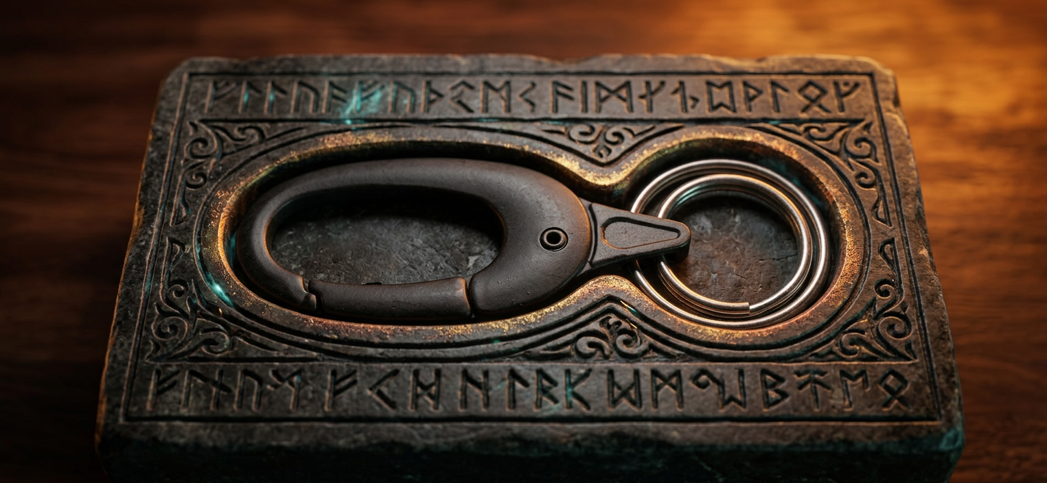 جاکلیدی قفل دار طرح دو
